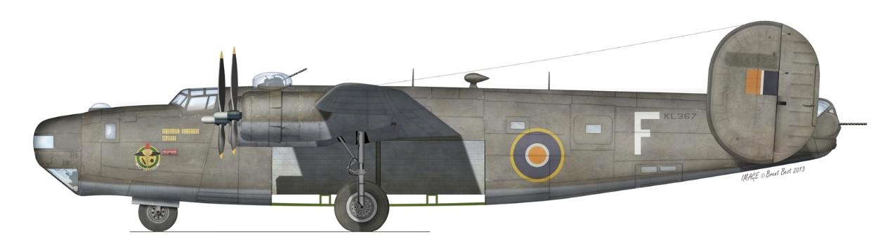 Zbarvení letadel 34. peruti SAAF s oranžovým středem znaku místo červeného. Kresba Brent Best / saafww2pilots.yolasite.com